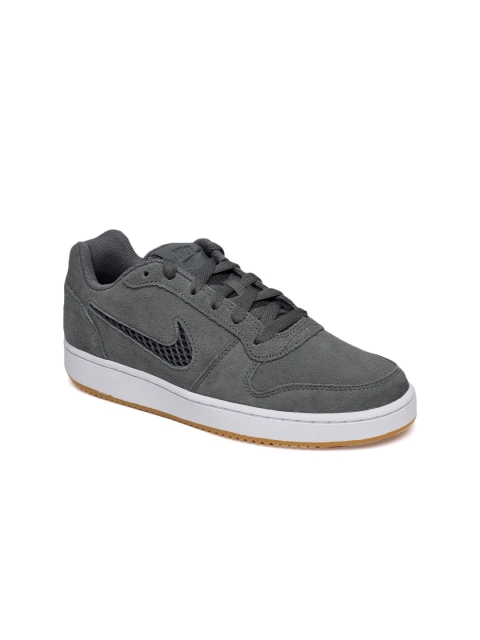 

Nike Women Grey EBERNON LOW PREM Suede Sneakers