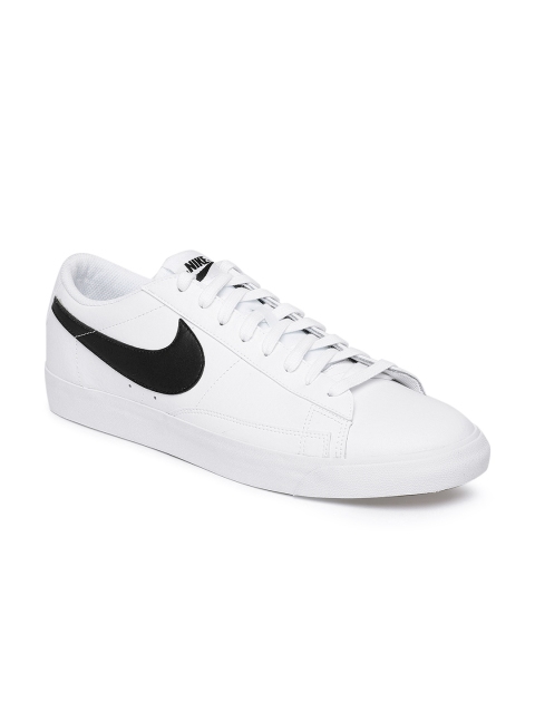 

Nike Men White BLAZER LOW Leather Sneakers