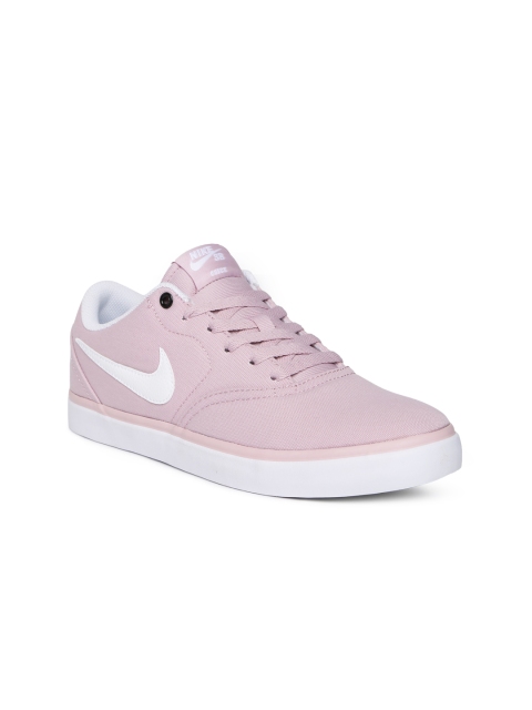 

Nike Women Pink CHECK SOLAR Skateboarding Shoes