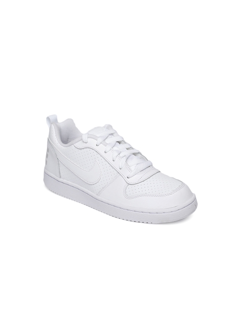 

NIKE Boys White COURT BOROUGH LOW (GS) Sneakers