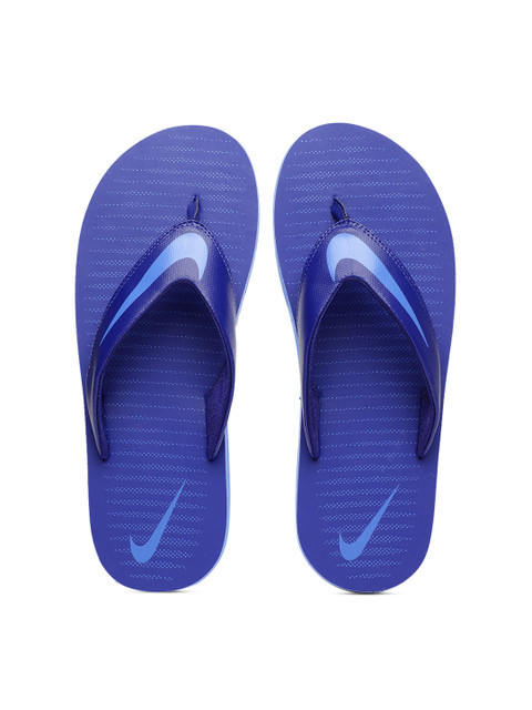 

Nike Men Blue Solid Thong Flip-Flops