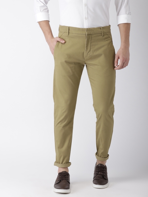 

Levis Men Khaki Slim Taper Fit Solid Chinos 512