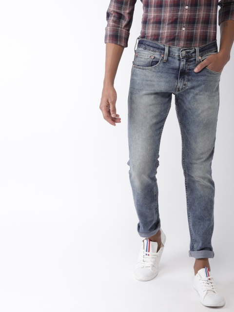 

Levis Men Blue 65504 Skinny Fit Low-Rise Clean Look Stretchable Jeans