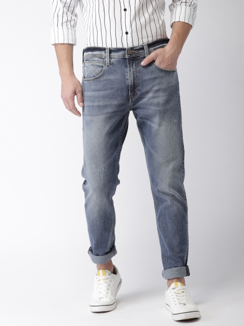 

Levis Men Blue Slim Tapered Fit Mid-Rise Clean Look Stretchable Jeans 512