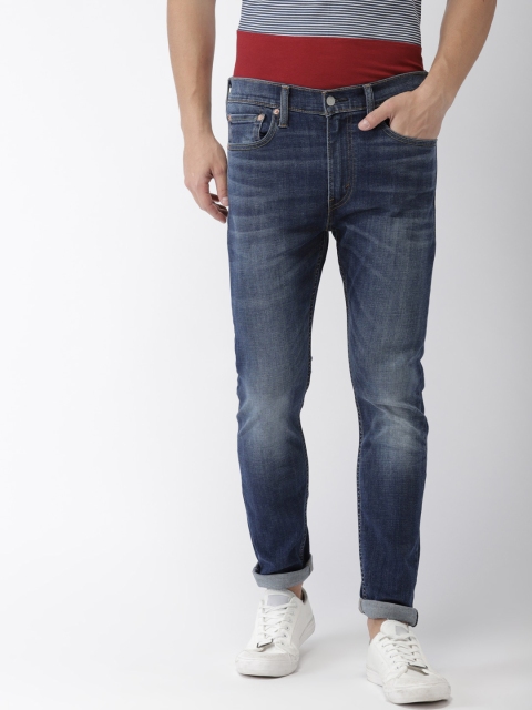 

Levis Men Blue Super Skinny Fit Mid-Rise Clean Look Stretchable Jeans