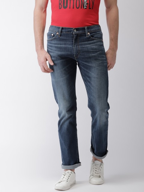 

Levis Men Blue Slim Fit Mid-Rise Clean Look Stretchable Jeans