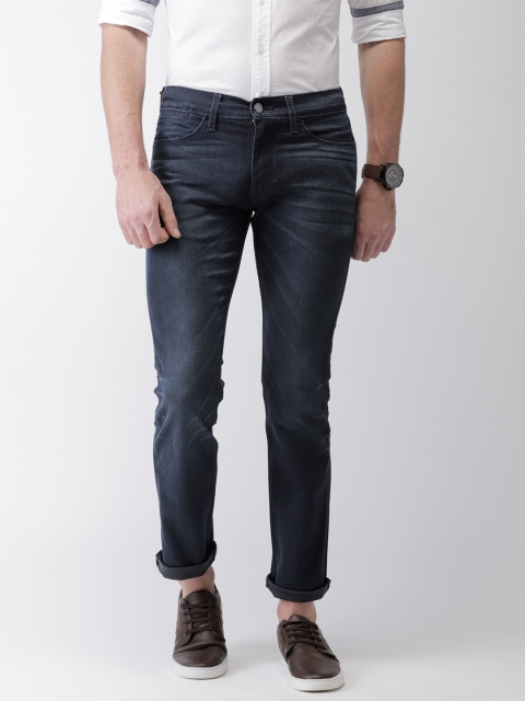 

Levis Men Blue Skinny Fit Mid-Rise Clean Look Stretchable Jeans 65504