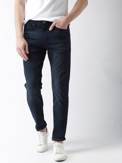 

Levis Men Blue Slim Tapered Mid-Rise Clean Look Stretchable Jeans 512