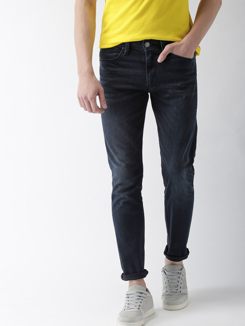 

Levis Men Blue Slim Tapered Fit Low-Rise Clean Look Stretchable Jeans 512
