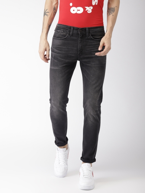 

Levis Men Black Tapered Fit Low-Rise Clean Look Stretchable Jeans