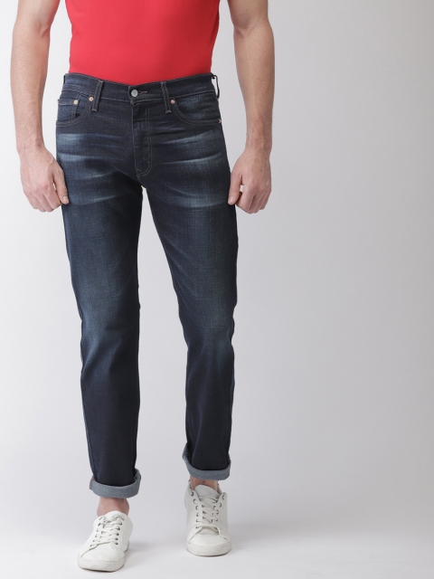 

Levis Men Blue 513 Slim Straight Fit Low-Rise Clean Look Stretchable Jeans