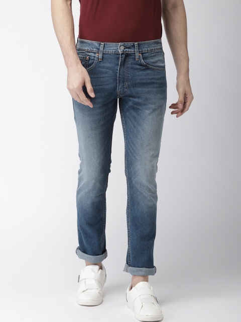 

Levis Men Blue Skinny Fit Mid-Rise Clean Look Stretchable Jeans
