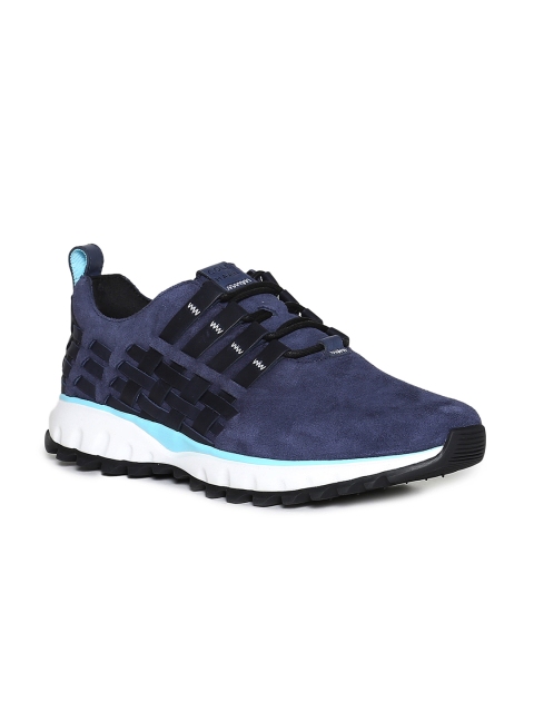

Cole Haan Men Blue Sneakers