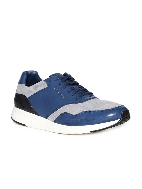 

Cole Haan Men Blue Sneakers