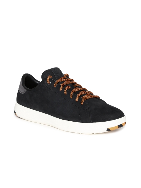 

Cole Haan Men Black Leather Sneakers