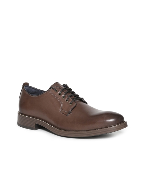 

Cole Haan Men Brown Leather Formal Derbys