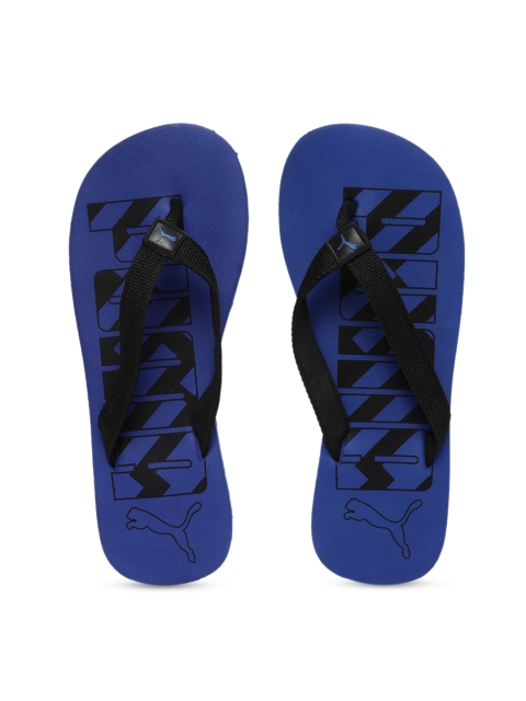 

Puma Unisex Blue Printed Thong Flip-Flops