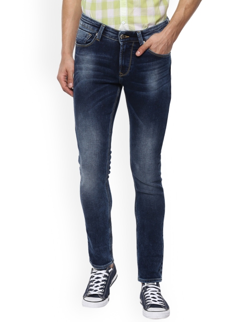 

SPYKAR Men Blue Skinny Fit Low-Rise Clean Look Jeans