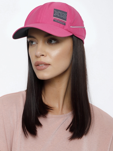 

HRX by Hrithik Roshan Women Pink Solid Training Dry Fit Sweatband Cap