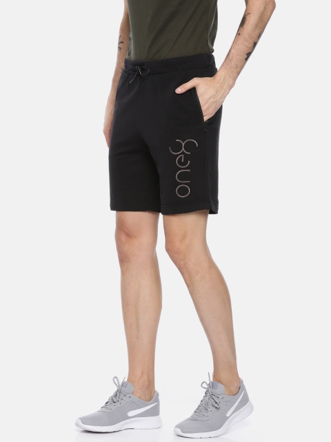 

Puma Men Black Solid Regular Fit Sports Shorts