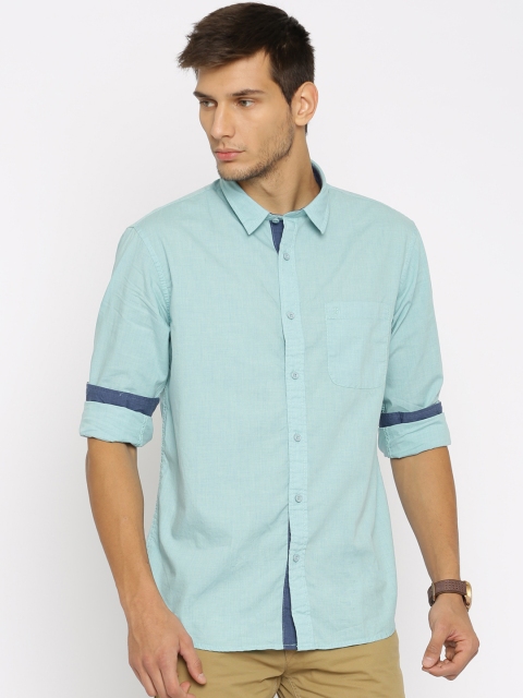 

IZOD Blue Slim Fit Casual Shirt