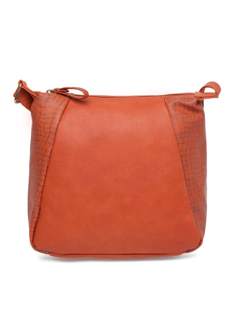 

Baggit Orange Printed Sling Bag