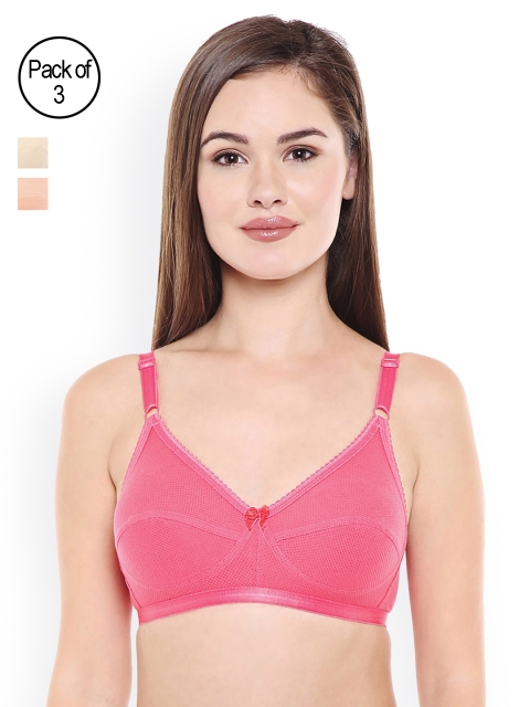 

Bodycare Pack of 3 Assorted Everyday Bras E1517COPES(BCD)