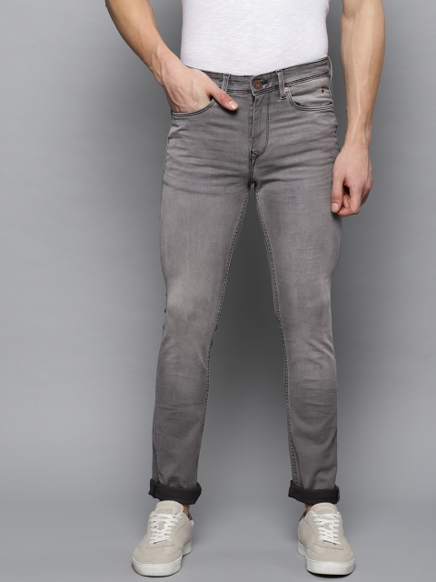 

Louis Philippe Jeans Men Grey Slim Fit Low-Rise Clean Look Stretchable Jeans