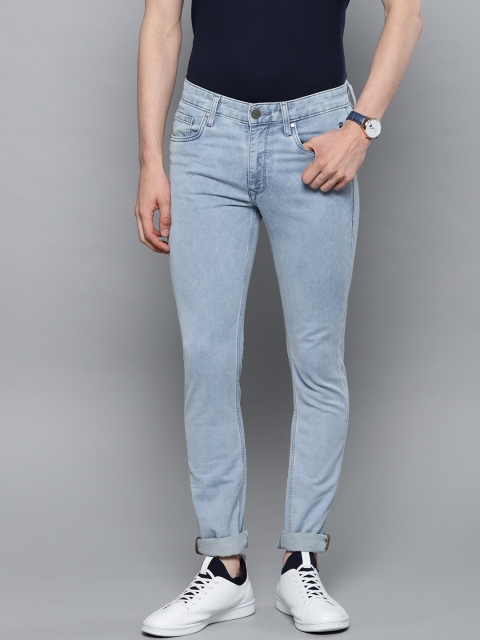 

Louis Philippe Jeans Men Blue Slim Fit Low-Rise Clean Look Stretchable Jeans