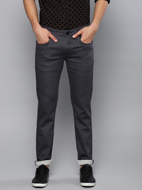 

Louis Philippe Jeans Men Grey Slim Fit Low-Rise Clean Look Stretchable Jeans