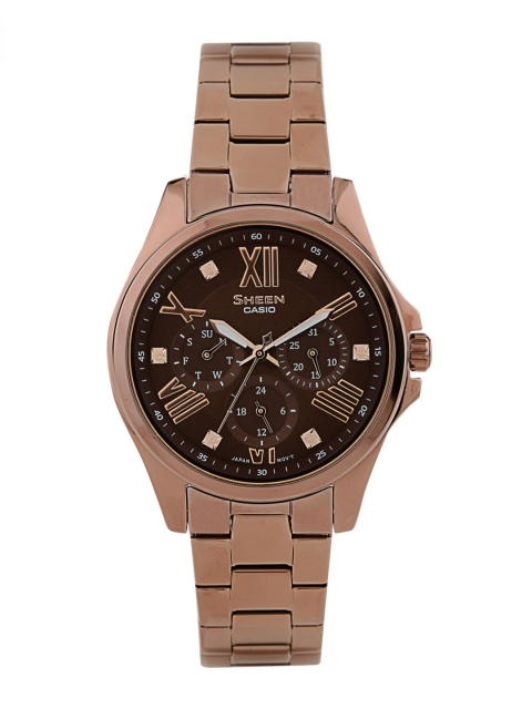 

Casio Sheen Women Brown Analogue Watches (SX152) SHE-3806BR-5AUDR