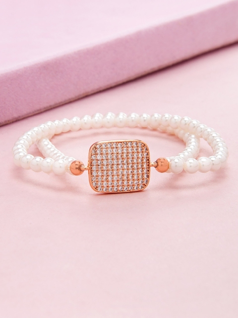 

Rubans Rose Alloy Charm Bracelet