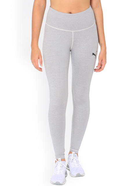 

Puma Grey Solid Women Tights