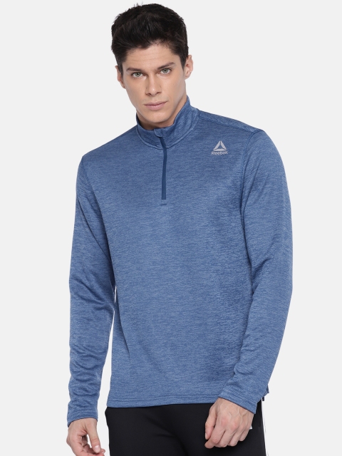 

Reebok Men Blue DOUBLE KNIT Solid Sweatshirt