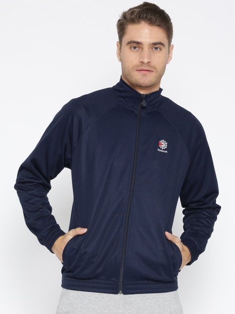 

Reebok Classic Men Navy Blue AC Classics Foundation Franchise Track Jacket