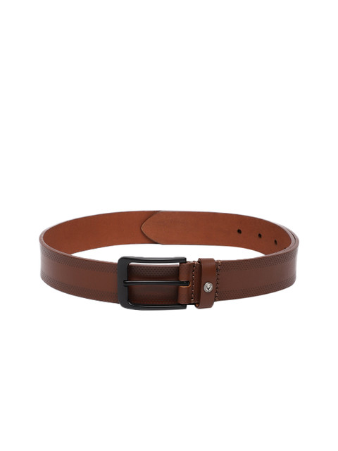

Allen Solly Men Brown Leather Solid Belt