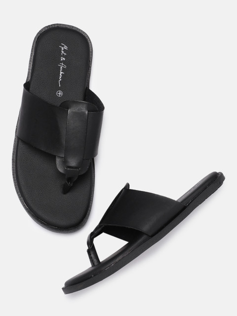 

Mast & Harbour Men Black Sandals