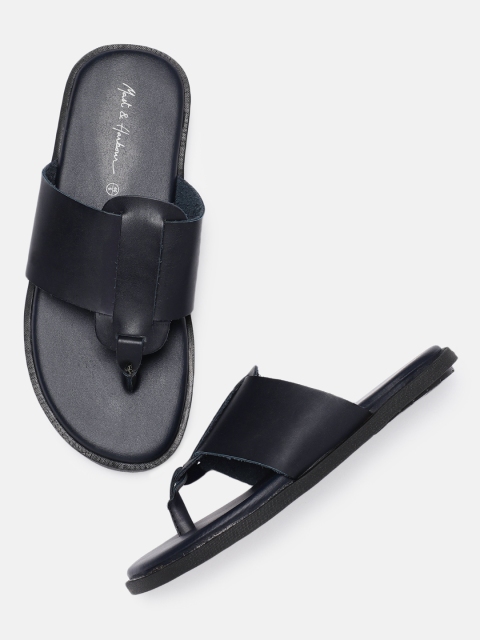 

Mast & Harbour Men Navy Blue Sandals