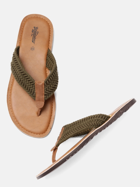 

Roadster Men Olive Green Sandals