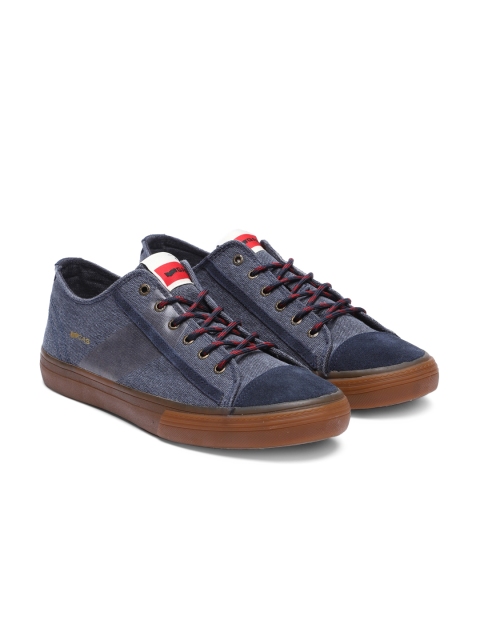 

GAS Men Navy Blue Sneakers