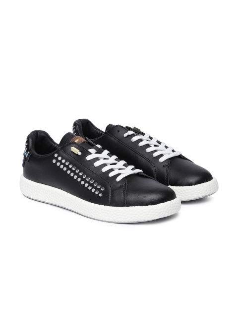 

GAS Men Black Sneakers