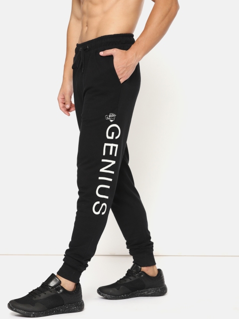 

Dexter by Kook N Keech Men Black Solid Joggers