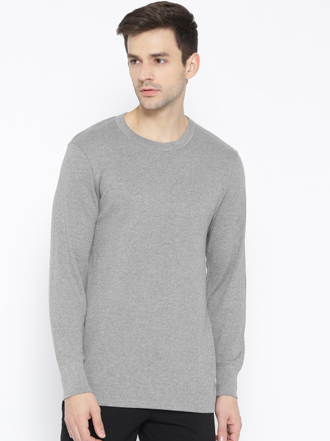 

Marks & Spencer Men Grey Thermal T-shirt