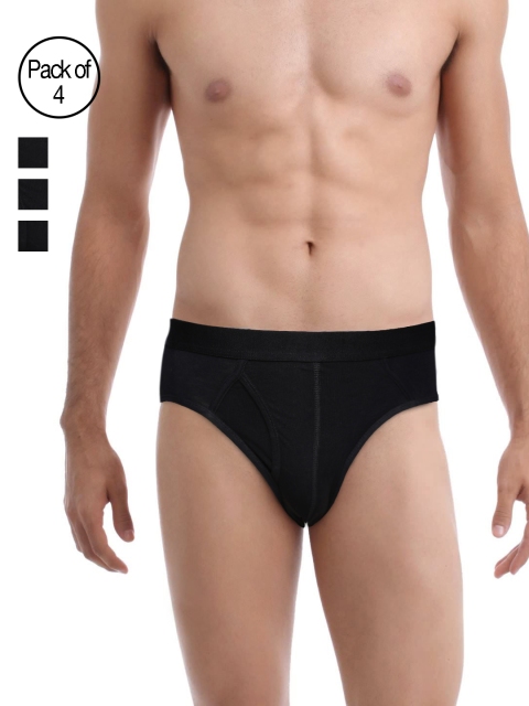 

Marks & Spencer Men Pack of 4 Black Briefs T146750