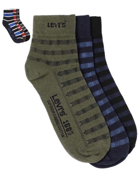 

Levis Men Pack Of 6 Pairs Assorted Socks