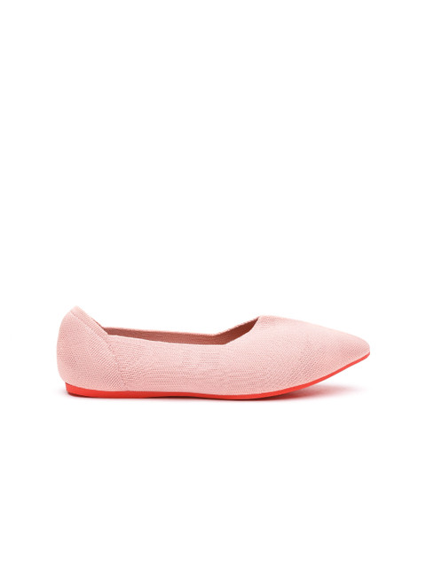 

ether Women Pink Solid Ballerinas