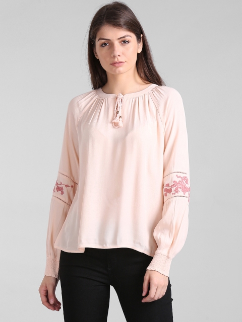 

GAP Women Pink Top