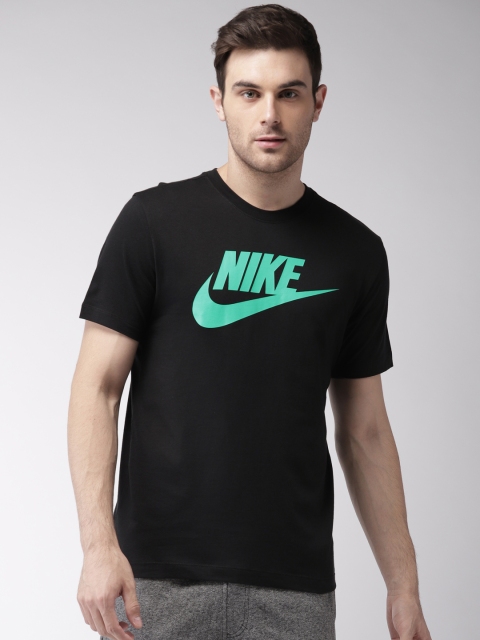 

Nike Men Black Printed ICON FUTURA T-shirt