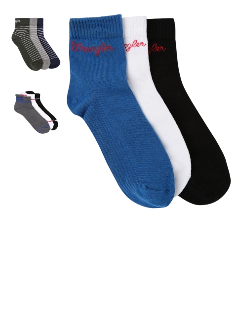

Wrangler Men Assorted Pack of 9 Pairs Socks