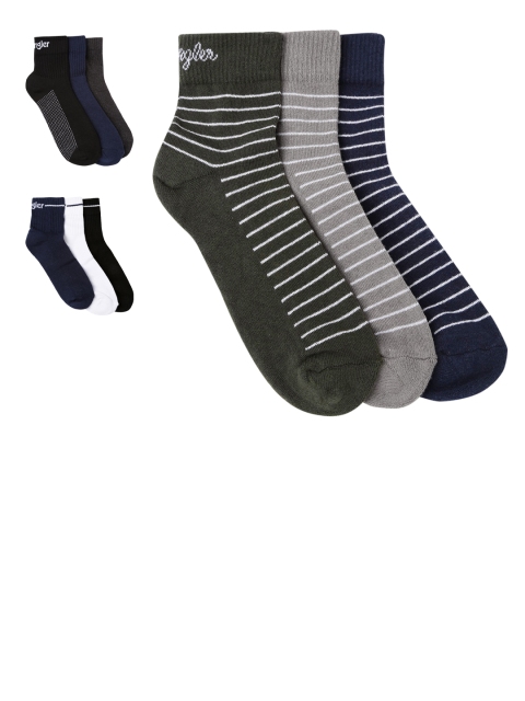 

Lee Men Pack of 9 Assorted Ankle-Length Socks
